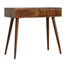Williston Prism Chestnut Console Table by Lavishway | Hallway Console Table-21587