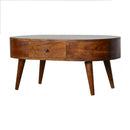 Williston Rounded Unique Coffee Table by Lavishway | Coffee Tables-21542