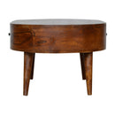 Williston Rounded Unique Coffee Table by Lavishway | Coffee Tables-21547