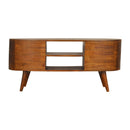 Williston Unique Curved Media Unit by Lavishway | TV Units Cabinets-21516