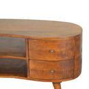 Williston Unique Curved Media Unit by Lavishway | TV Units Cabinets-21511