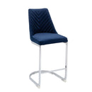 Wilton Velvet Bar Stool in Pair by Lavishway | Bar Stools-23570