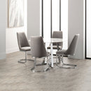 Wilton Velvet & Chrome Dining Chair Set of 2 by Lavishway | Dining Chairs-23533