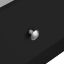 Florence Black Wooden 3 Drawer Chest by Lavishway | Chest Of Drawers-45500