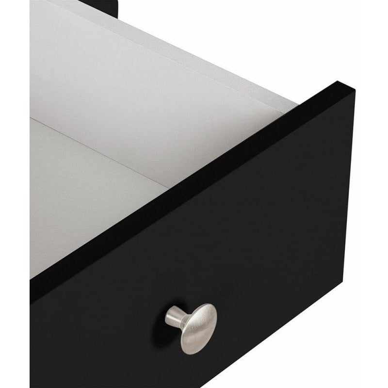 Florence Black 4+2 Wooden Chest of Drawers by Lavishway | Chest Of Drawers-45484