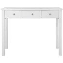 Florence White 3 Drawers Dressing Table by Lavishway | Dressing Tables-45470