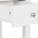 Florence White 3 Drawers Dressing Table by Lavishway | Dressing Tables-45474