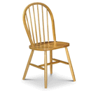 Dundee Honey Pine Finish Windsor Dining Chair by Lavishway | Dining Chairs-60514