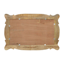 Decorative Oblong Carved Frame Wall Mirror by Lavishway | Wall Mirrors-51801