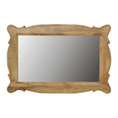 Decorative Oblong Carved Frame Wall Mirror by Lavishway | Wall Mirrors-51800