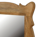 Decorative Oblong Carved Frame Wall Mirror by Lavishway | Wall Mirrors-51802