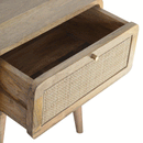 Chatham Woven 1 Drawer Bedside Table by Lavishway | Bedside Tables-51781