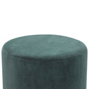 Woven Large Brick Velvet Fabric Footstool by Lavishway | Footstool-59162