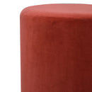 Woven Large Brick Velvet Fabric Footstool by Lavishway | Footstool-59163