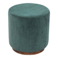Woven Large Brick Velvet Fabric Footstool by Lavishway | Footstool-59158
