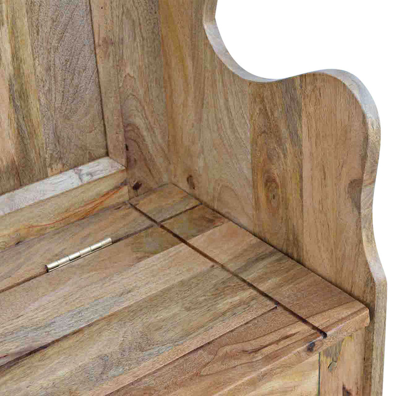 Woven Solid Wood Storage Bench by Lavishway | Benches & Storage Benches-59144