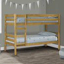 Wyoming Solid Pine Bunk Bed Frame by Lavishway | Wooden Beds-60511