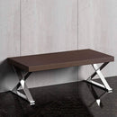 Xen Wood Top & Steel Base Coffee Table by Lavishway | Coffee Tables-22979