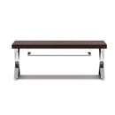Xen Wood Top & Steel Base Coffee Table by Lavishway | Coffee Tables-22983