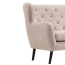 Yak Faux Sheepskin 2 Seater Sofa by Lavishway | faux/leather-23503