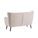 Yak Faux Sheepskin 2 Seater Sofa by Lavishway | faux/leather-23501