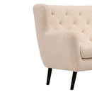 Yak Faux Sheepskin 2 Seater Sofa by Lavishway | faux/leather-23511