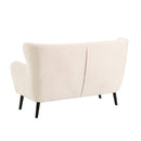 Yak Faux Sheepskin 2 Seater Sofa by Lavishway | faux/leather-23510