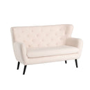 Yak Faux Sheepskin 2 Seater Sofa by Lavishway | faux/leather-23508