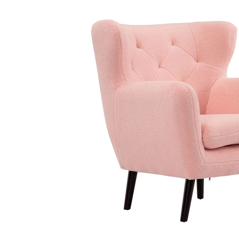 Yak Velvet Upholstered Armchair by Lavishway | Velvet Sofa-23481