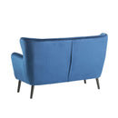 Wooden Frame Yak Velvet 2 Seater Sofa by Lavishway | Velvet Sofa-23524