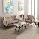 Wooden Frame Yak Velvet 2 Seater Sofa by Lavishway | Velvet Sofa-23518