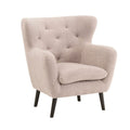 Yak Velvet Upholstered Armchair by Lavishway | Velvet Sofa-23475