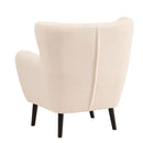 Yak Velvet Upholstered Armchair by Lavishway | Velvet Sofa-23492