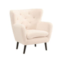Yak Velvet Upholstered Armchair by Lavishway | Velvet Sofa-23477