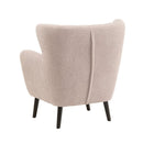 Yak Velvet Upholstered Armchair by Lavishway | Velvet Sofa-23490