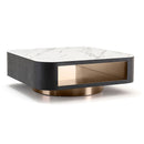 Zeta Marble Effect Coffee Table by Lavishway | Coffee Tables-22974