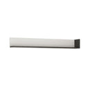 Zingaro Slate Grey & Alpine White Wall Shelf by Lavishway | Book Shelves and Cabinets-28718