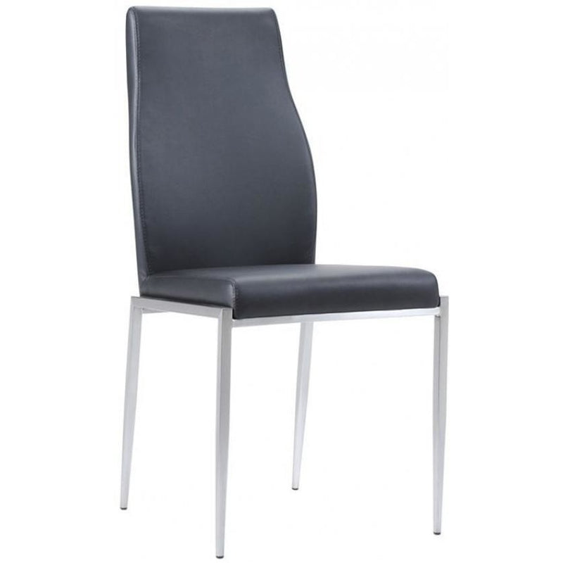 Zingaro Dining Table with 6 Black Chairs by Lavishway | Dining Table Set-42345