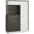 Zingaro Low Left Hand Display Cabinet by Lavishway | Display Cabinets-44027