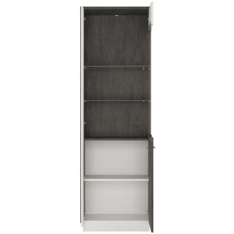 Zingaro Right Hand Glazed Display Cabinet by Lavishway | Display Cabinets-44019