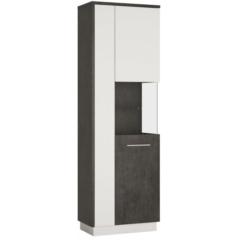 Zingaro Tall Right Hand Display Cabinet by Lavishway | Display Cabinets-44024