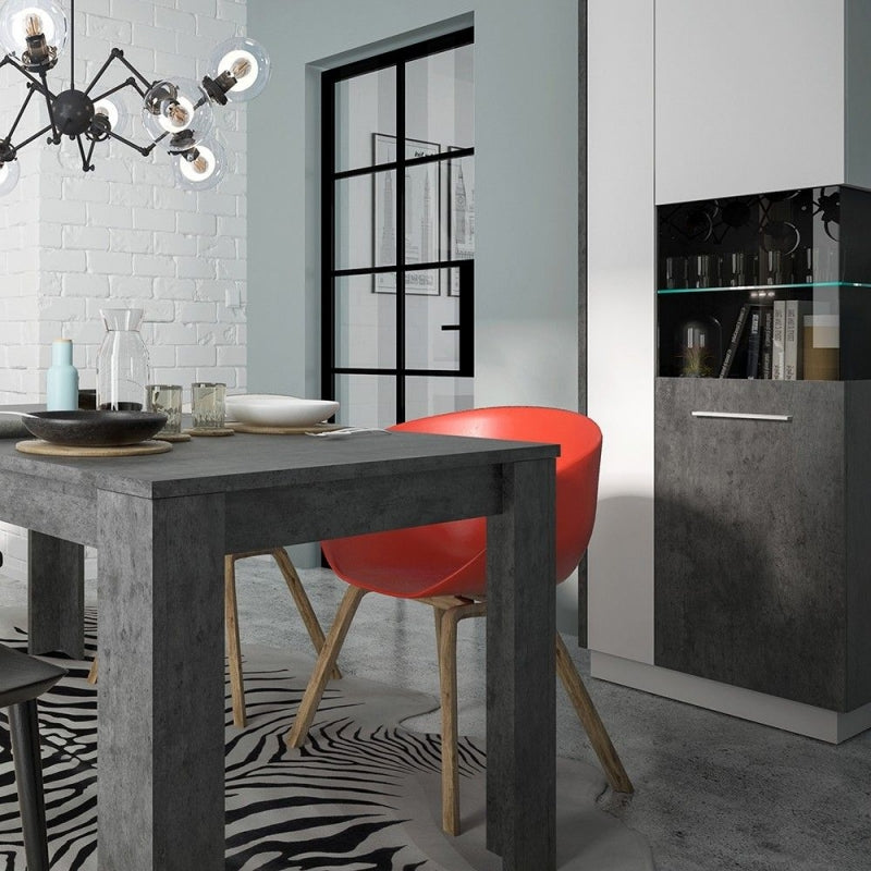 Zingaro Tall Right Hand Display Cabinet by Lavishway | Display Cabinets-44026