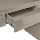 Puro High Gloss Stone Console Table by Lavishway | Hallway Console Table-37733