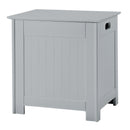 Alaska Grey Wooden Laundry Cabinet by Lavishway | Cupboards & Cabinets-30889
