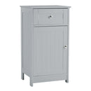 Alaska Grey Wooden Storage Cabinet by Lavishway | Cupboards & Cabinets-30886