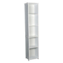 Alaska White Wooden Tall Storage Unit by Lavishway | Cupboards & Cabinets-30867