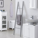 Alaska Grey Wooden Towel Ladder Rail by Lavishway | Hall Trees-30881