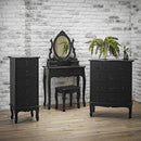Antoinette Black Dressing Table by Lavishway | Dressing Tables-30834