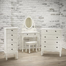 Antoinette White Dressing Table by Lavishway | Dressing Tables-30800