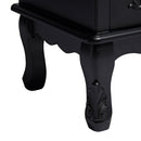 Antoinette Black 5 Drawer Narrow Chest by Lavishway | Chest Of Drawers-30828
